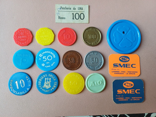 Lotto gettone token - lotto, 16