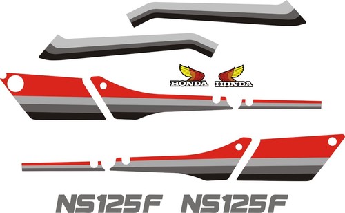 Kit decalcomanie honda - decalcomanie, ns125f