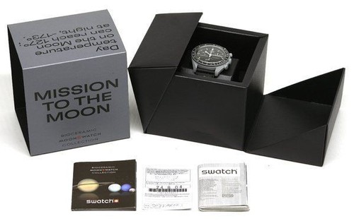 Omega swatch speedmaster - x,