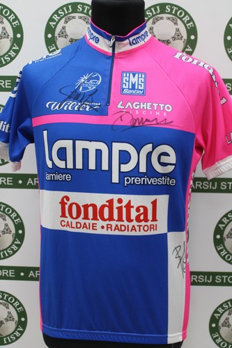 Maglia ciclismo lampre signed - ciclismo,