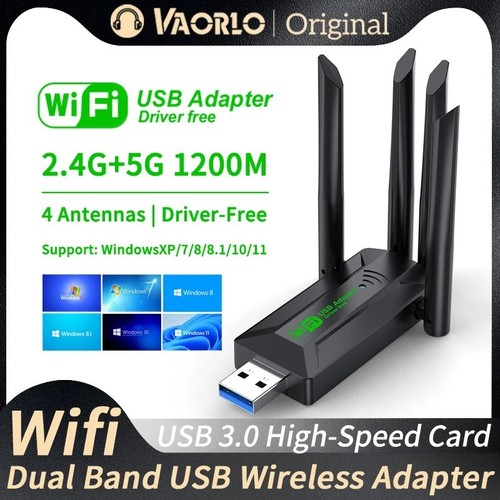 Adattatore wifi usb 1200mbps - adattatore,
