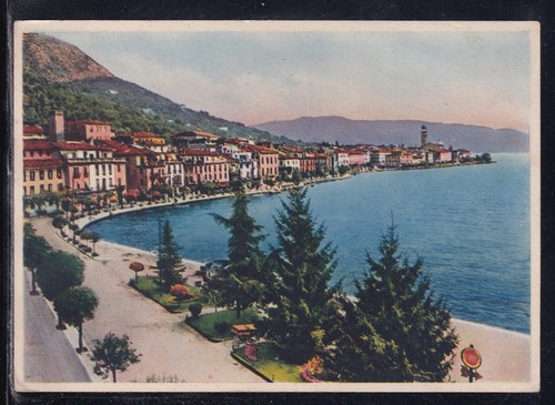 Cartolina lago garda salò - lago,