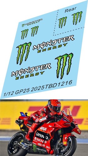 Decals for ducati - 1/12,
