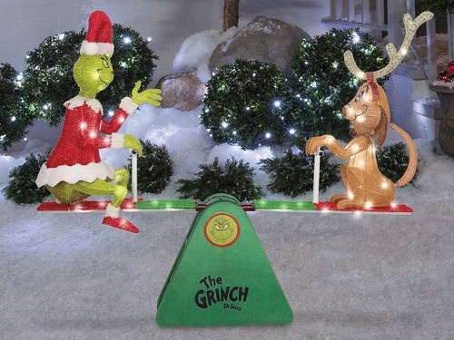 Grinch max teeter totter - &,