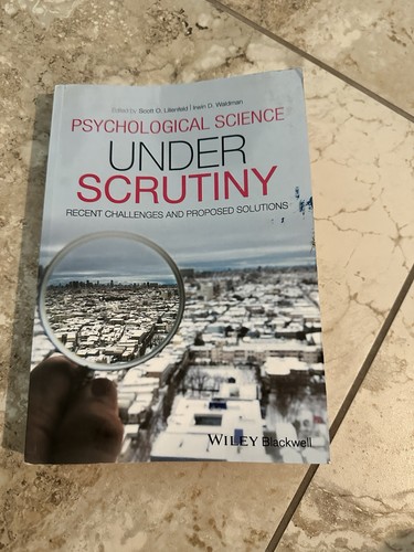 Psychological science under - science,