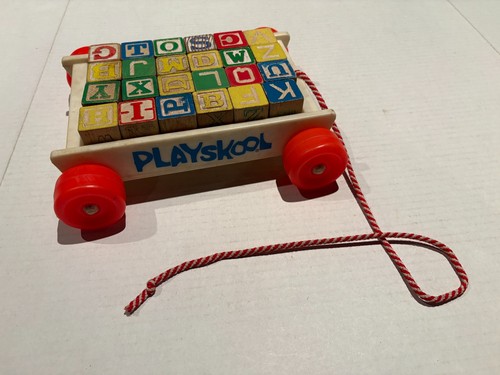 Vintage playskool blocco - vintage,