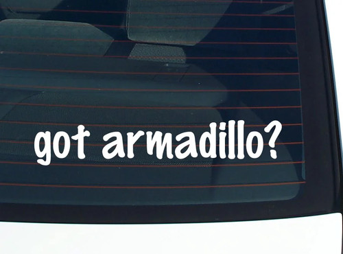 Hai armadillo decalcomania - hai,