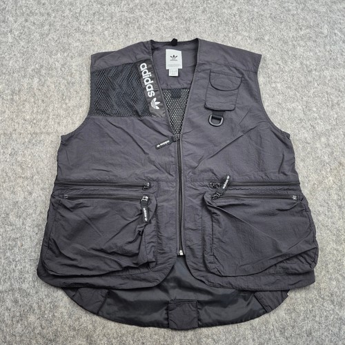 Adidas gilet uomo medium - uomo, nero