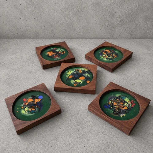 Sottobicchieri artistici