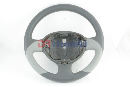 Volante pelle grigio con - pelle,
