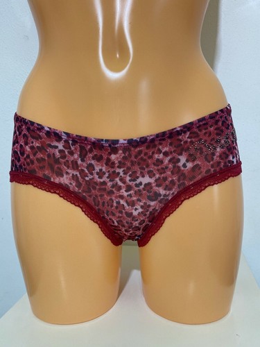 Slip leopardate nero bordeaux - slip,