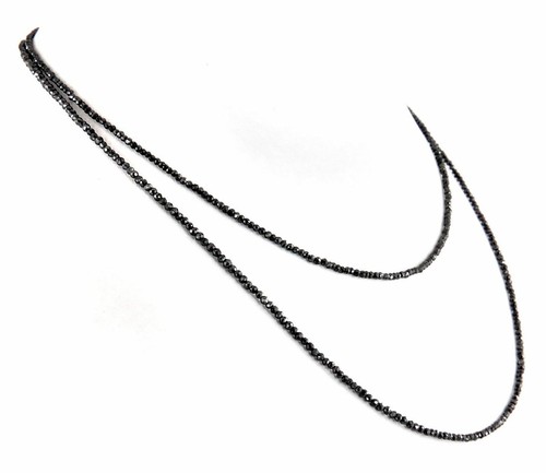 Collana perline diamanti - collana,