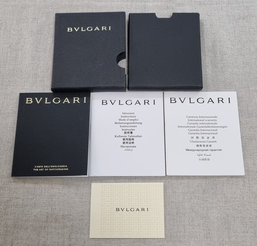 Bulgari octo kit warranty - bulgari,