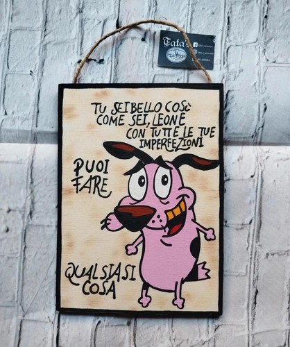 Quadro leone cane - leone,