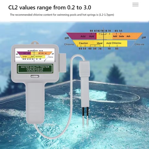 Tester cloro digitale - ph,