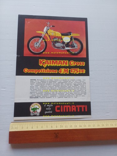 Cimatti kaiman 175 - 175, 1970
