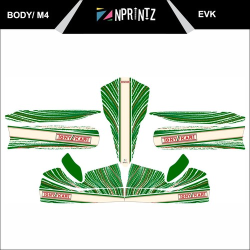 Kit adesivi kart - adesivi, completo
