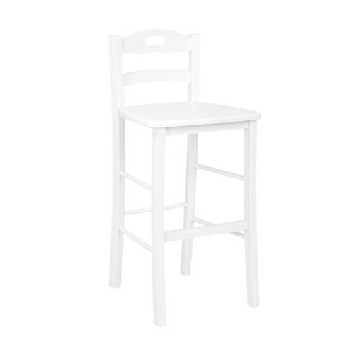 Sgabello con schienale - , e