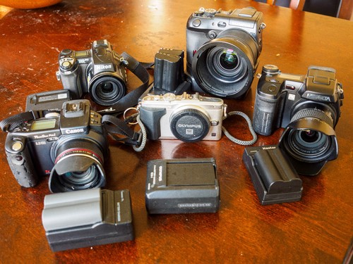 Lotto fotocamere digitali - fotocamere,