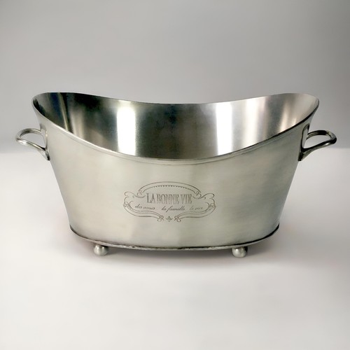 Cachepot centrotavola argento