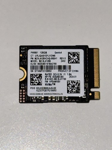 Samsung ssd 128gb - samsung, m.2