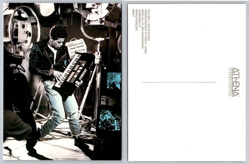 Cartolina keytar musica pop - musica,