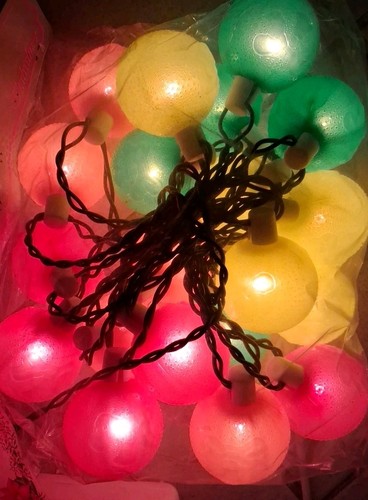 Luci natale palline - natale,