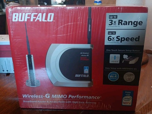 Buffalo wireless router - buffalo, wireless-g