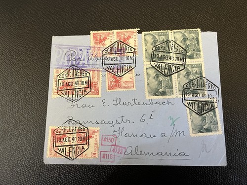 Lettera per hanau del 1940 - 1940, da
