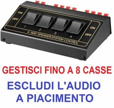 SELETTORE AUDIO CASSE