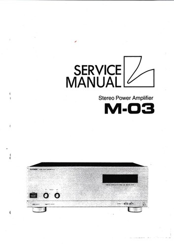 Manuale servizio - manuale, di