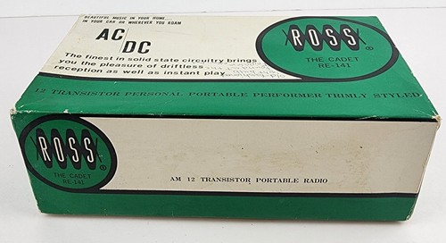 Radio epoca ross the cadet - ross,