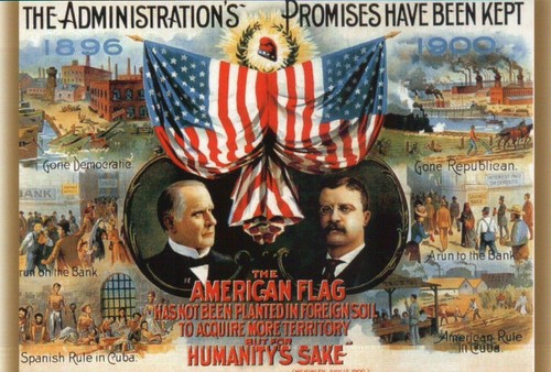 Cartolina presidente mckinley - cartolina,