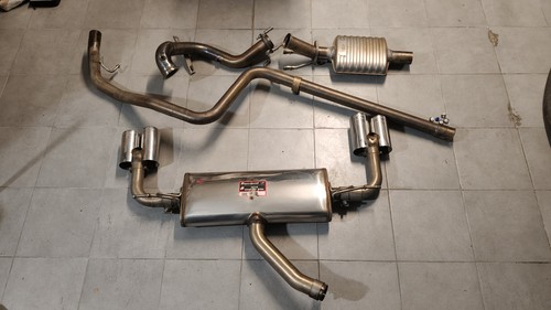 Scarico supersprint paraurti - scarico, e