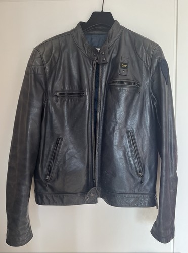 Giubbotto blauer pelle - blauer,