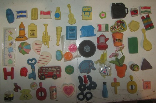 Lotto gomme gommine sorpresine - gomme,