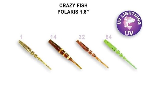 Crazy fish polaris esche - 1,8",