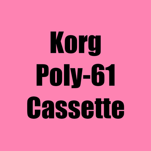 Cassetta recupero dati korg - cassetta,