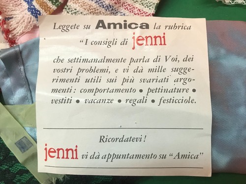 Pubblicita anni 60 bambola - pubblicita',