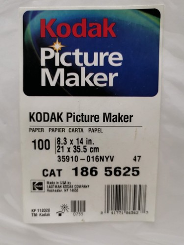 Kodak picture maker paper - picture,