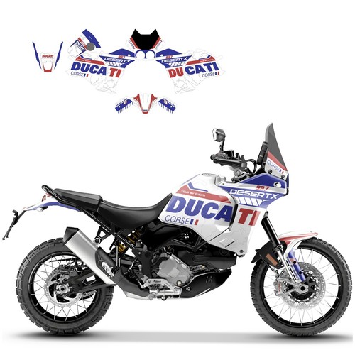 Kit grafiche adesivi ducati - adesivi,