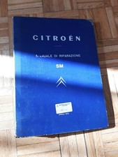 1973 Citroën-Maserati, Citroën SM 1973 Officina Riparazione Manuale (ITALIANO) 