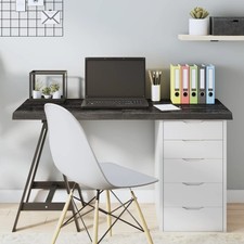 vidaXL Piano Tavolo Grigio