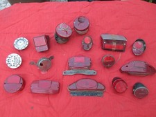 lotto PORTATARGA GILERA GEMMA FANALE POSTERIORE TAIL LIGHT APRILIA VINTAGE