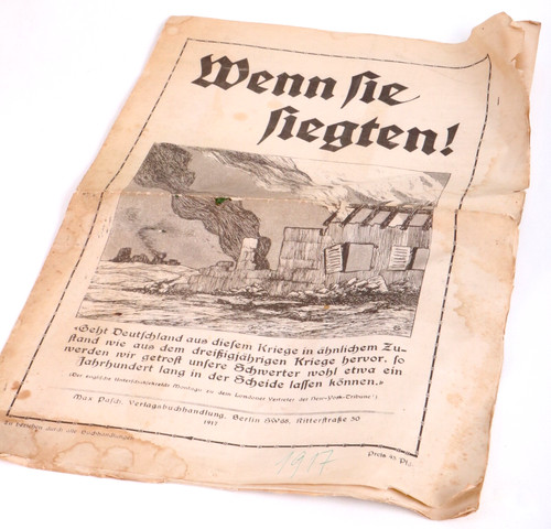 Brochure originale ww1 hai - brochure,