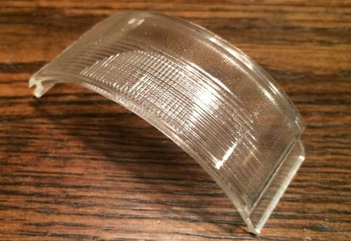 Cev tail light license lens - cev,