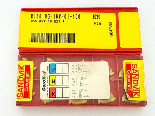 Inserto filettato sandvik - filettato,