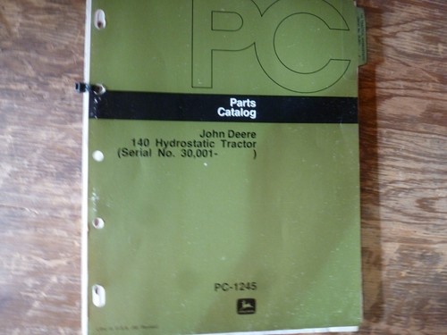 Manuale catalogo ricambi