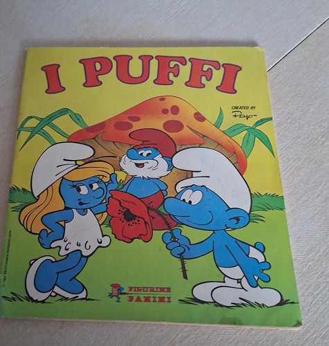 Album panini puffi 1983 - panini, 1983-