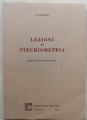 Lezioni stechiometria g - di, stechiometria-g